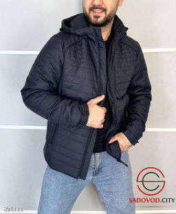 Куртка мужская с капюшоном