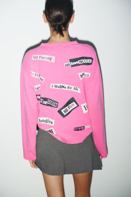 SEX PISTOLS LONG SLEEVE T-SHIRT - Zara фото 4