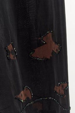 TROUSERS WITH BEADED EMBROIDERY - Zara фото 6