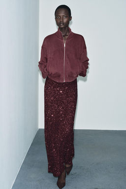 WASHED FLEECE JACKET - Zara фото 5