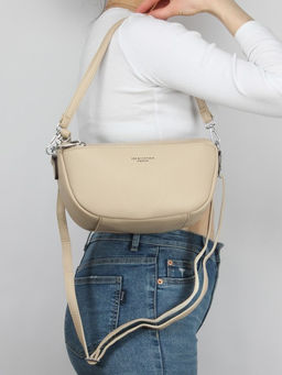 Сумка женская искусственная кожа YDR-2772, 1отд, плечевой ремень, бежевый SALE 264101 - Adelia фото 9