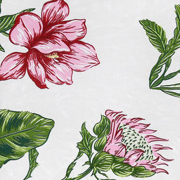 Наволочка 30х30см "Флора", поплин "Премиум" 115г/м2, хлопок 100%, с клапаном-запахом, упаковка ПП 22х30см, "Домашняя мода" (Россия)