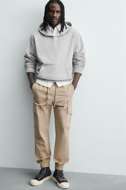 PANTAL?N CARGO SLIM FIT / Beige - Zara фото 6