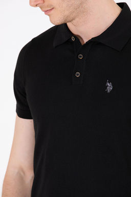 Мужской черный вязаный свитер - U.s. polo assn фото 7