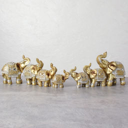 Статуэтки Слоны 7 штук набор / 7030А /уп 36/ - ГалеонТрейд фото 5