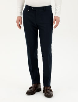 Lacivert Slim Fit Kuma_ Pantolon