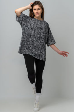 Женская футболка оверсайз Happyfox