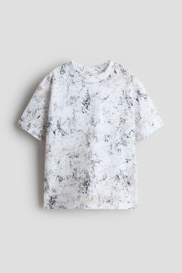 Camiseta estampada de corte holgado - H&m фото 13