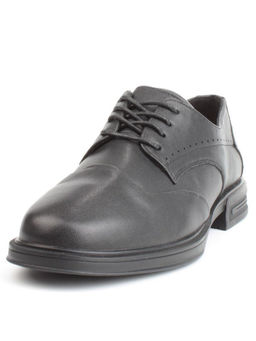 03-DYL141-1 BLACK Полуботинки женские (натуральная кожа)