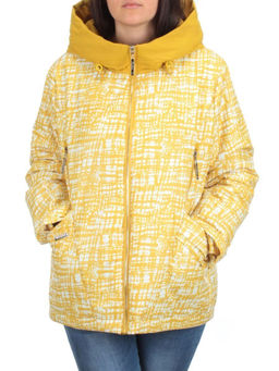 M8517 YELLOW Куртка демисезонная женская (100 гр. синтепон) Maria - Fashion фото 2
