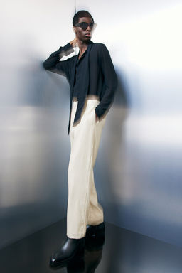 Pantalon de lentejuelas Relaxed Fit