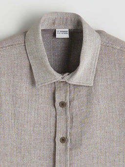 Uzun Kollu Erkek ?ocuk G?mlek