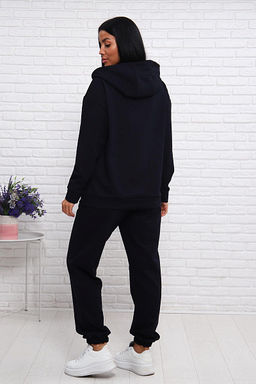 Костюм с брюками, футер с лайкрой 2-х нитка (00907, темно-синий) - Плиона фото 11