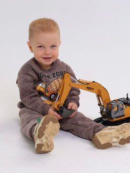 Свитшот(толстовка) с начесом для мальчика Футер - Оптима фото 16