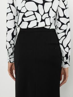 юбка, прямого силуэта на подкладке с притачным поясом - Трика фото 6