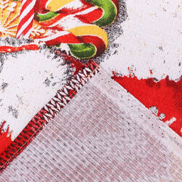 Полотенце новогоднее Варежки 35х60 см, 160г/м - Доляна фото 3