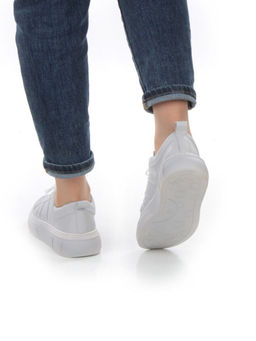 05-PDL255-3 GRAY Кроссовки женские (натуральная кожа)