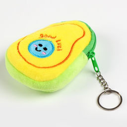 Брелок-кошелёк детский Авокадо, мягкая игрушка, 10 см, виды МИКС - Simaland фото 4