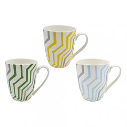 Кружка керамич. 370 мл МИКС арт. 102177