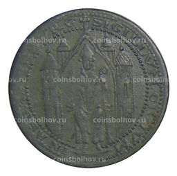 Монета 5 пфеннигов 1917 года Германия Нотгельд Ашшафенбург