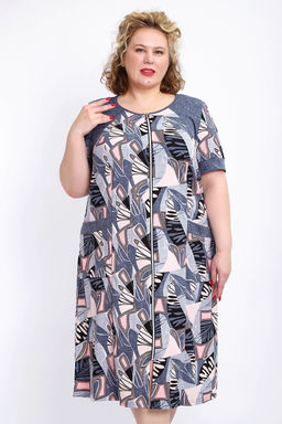 Халат 004 домашний на молнии