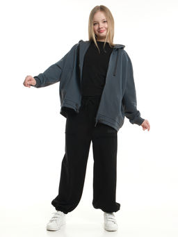 Комплект для девочки 22-4066 графит