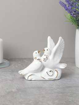 Статуэтка Влюбленные голуби 8х10 см / B2464 /уп 96/