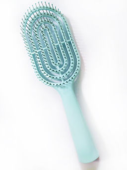 Rama Rose Расчёска для волос продувная фигурная K2021N, пластик, в ассортименте  фото 2