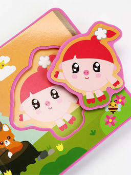 Книжка с мягкими пазлами EVA «Любимые герои. Малышарики», 12 стр.