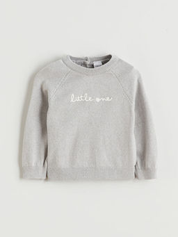 Nak??l? Erkek Bebek Triko Kazak