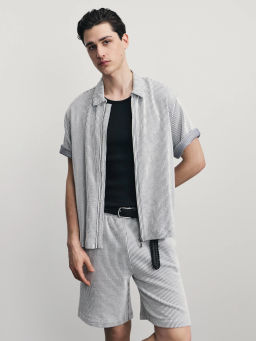 Шорты relax в полоску / Zarina  фото 2