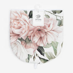 Грелка на чайник Этель Пионы 28х28см, 100% хл., 190г/м2  фото 4