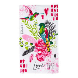 Набор полотенец кух. ДолянаЦветочного настроения 35х60см-4шт, 100% хл 100%хл  фото 6