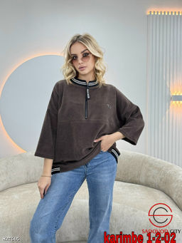 Толстовка женская на полузамке