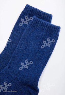 Носки из монгольской шерсти облегченные (арт. 01158) - Mongolka фото 3