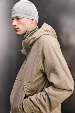 SUDADERA T?CNICA COMBINADO POLAR / Tostado - Zara фото 6