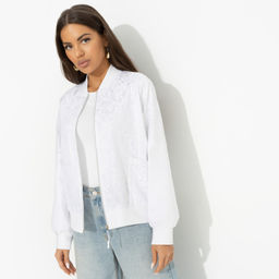 Бомбер с кружевом Мой стиль мои правила - Charutti фото 2