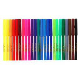 Фломастеры 24 цветов в картонной коробке TOP Calligrata  фото 2