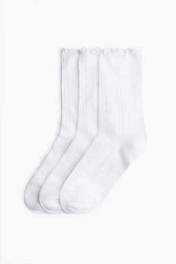 Pack de 3 calcetines en punto pointelle - H&m фото 5
