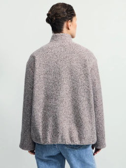 Куртка оверсайз из пальтовой ткани / Zarina  фото 6