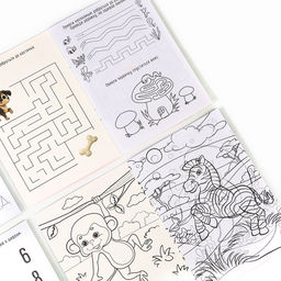 Набор в дорогу с мягкой игрушкой Джунгли, 8 предметов - Milo toys фото 11