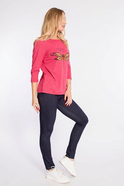 Футболка М319114Прф Фуксия 2 - Елена фото 3