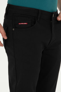 U. S. Polo Assn / Мужские черные джинсовые брюки - U.s. polo assn фото 12
