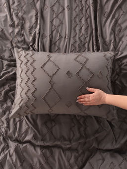 Постельное бельё 2-спальное LoveLife Tufting Орнамент, микрофибра