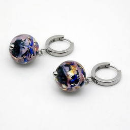 Серьги из муранского стекла ENERGY LS1090 - Vloes фото 3