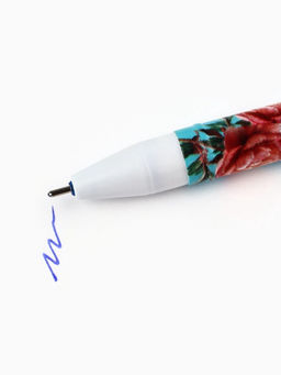 Цена за 10 шт. Ручка пиши-стирай, синяя паста, гелевая 0.5 мм с колпачком С 8 Марта!