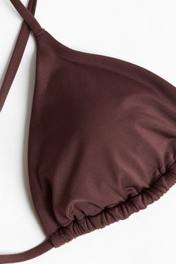 Padded triangle bikini top - H&m фото 8