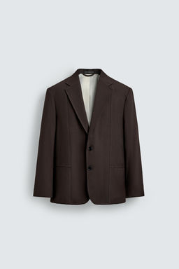 WOOL BLEND SUIT BLAZER - Zara фото 17