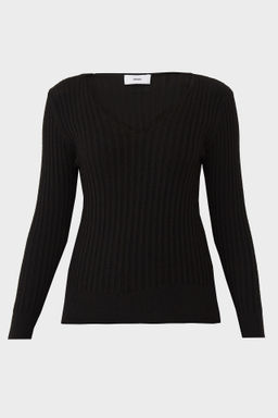 Джемпер лапша с V-образным вырезом - Mollis фото 5