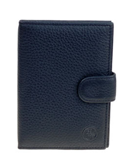 Обложка для паспорта и автодокументов из натуральной кожи, цвет черный